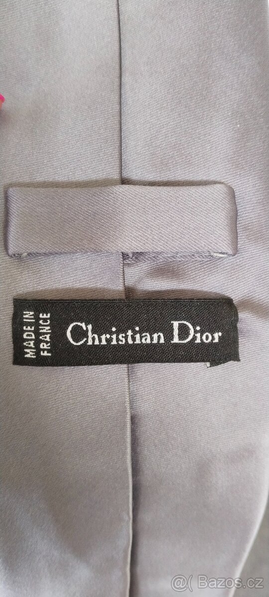 Hedvábná kravata Christian Dior