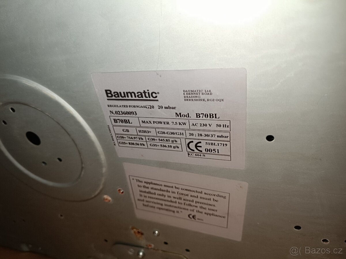 Baumatic B70BL