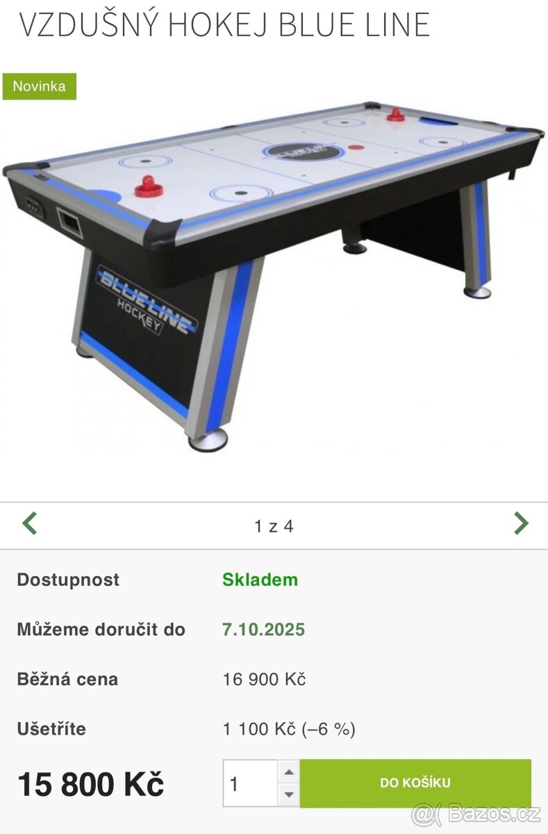 Velký vzdušný hokej