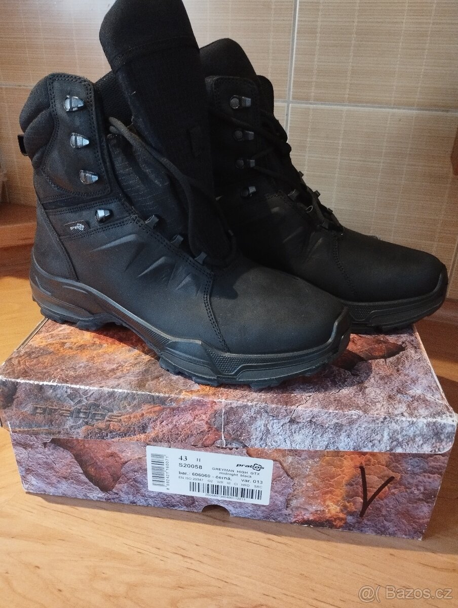 PRABOS Greyman High GTX midnight black S20058