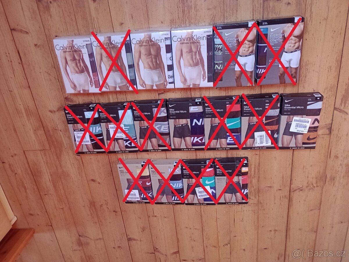 Pánské značkové boxerky