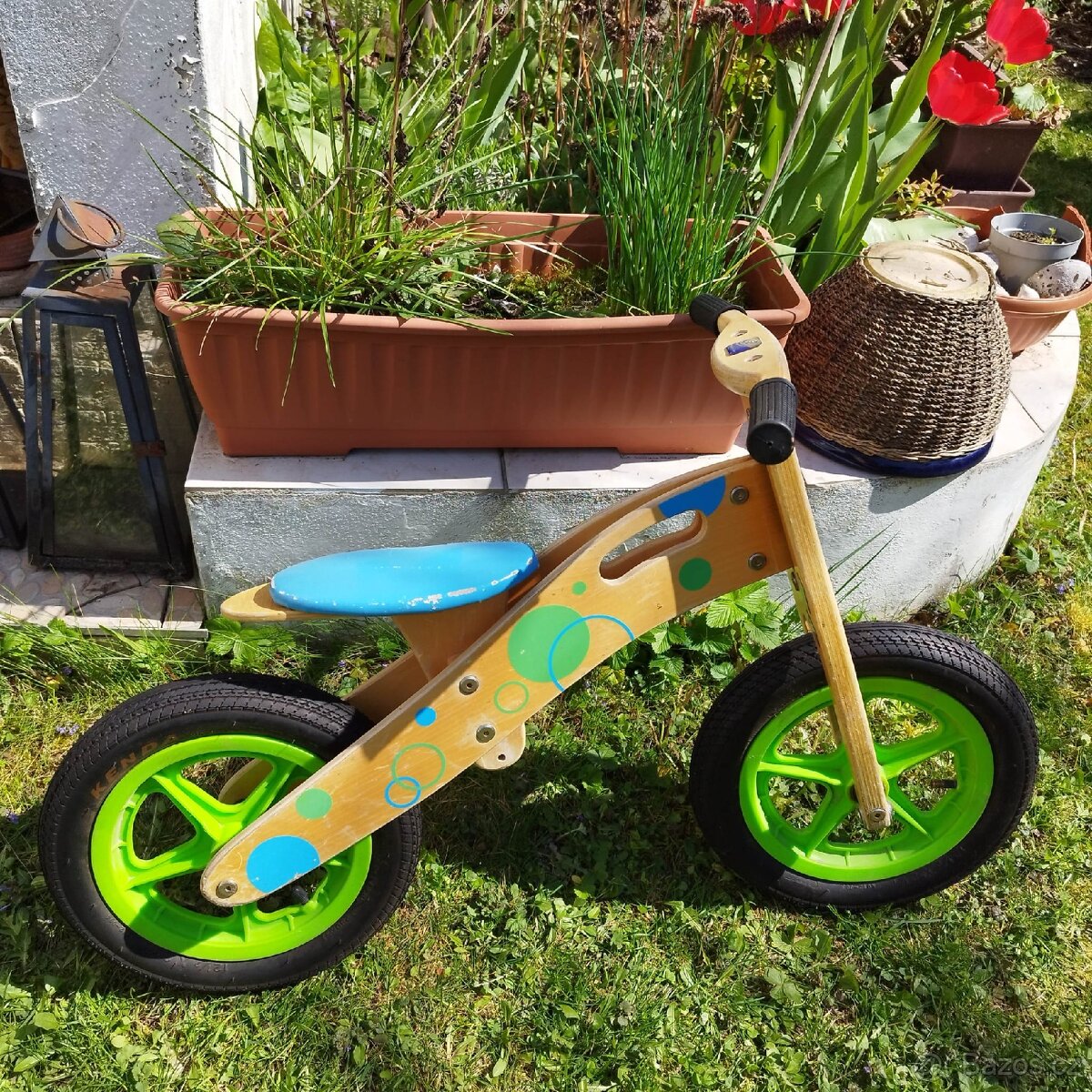 Dřevěné balanční kolo - odrážedlo