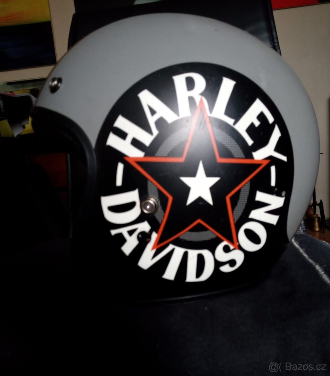 Prodám jet helmu Harley-Davidson v limitované edici od Bell