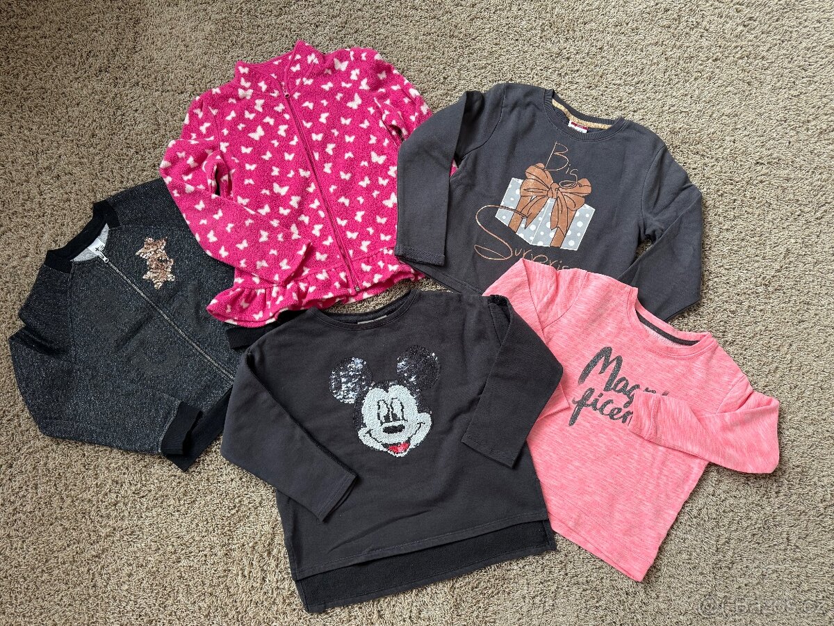 Mix 13.ks oblečení dívčí vel.134/140