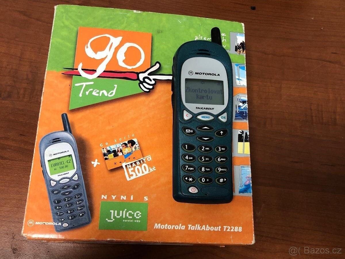 Motorola T2288 - nová baterie, krabicovka