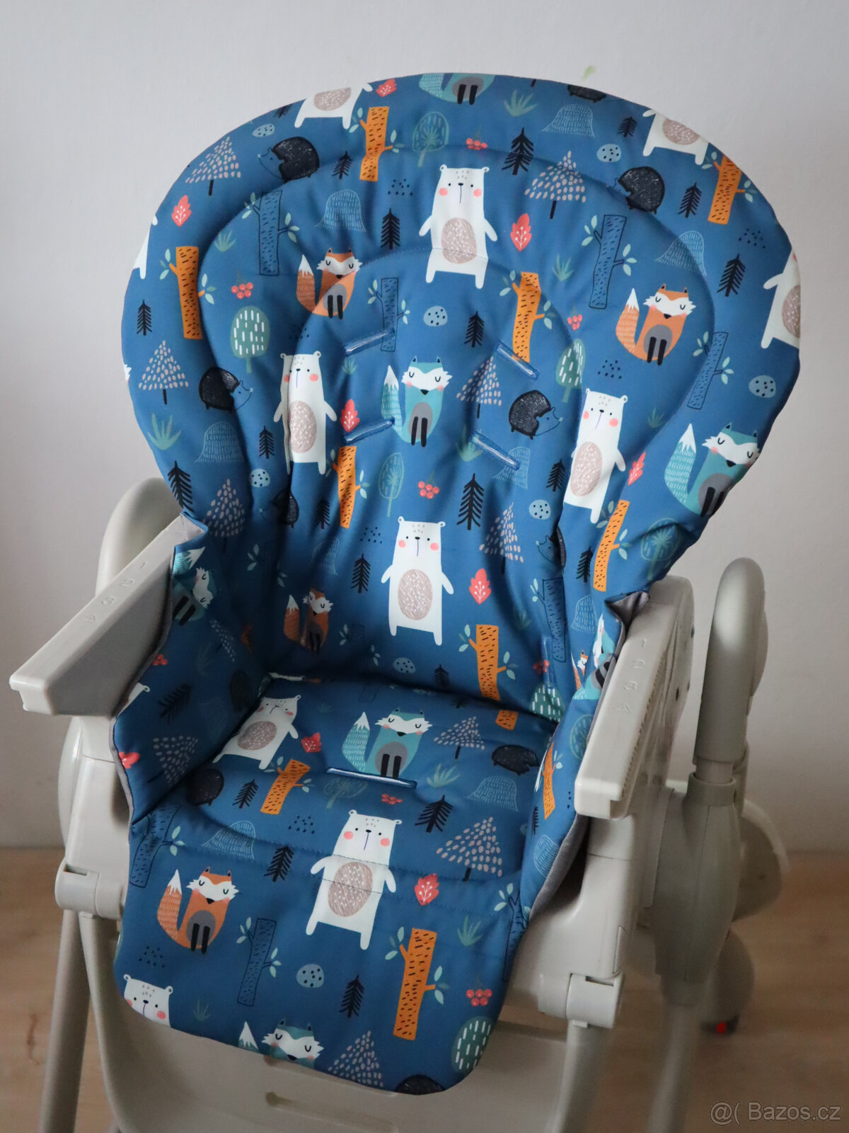 Náhradní potah do židličky Joie Mimzy - softshell modrý