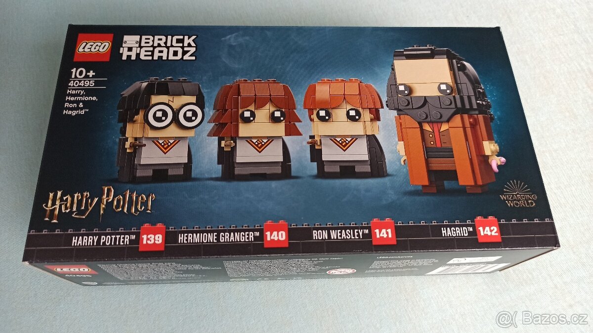 LEGO 40495 Brickheadz Harry Hermiona Ron a Hagrid