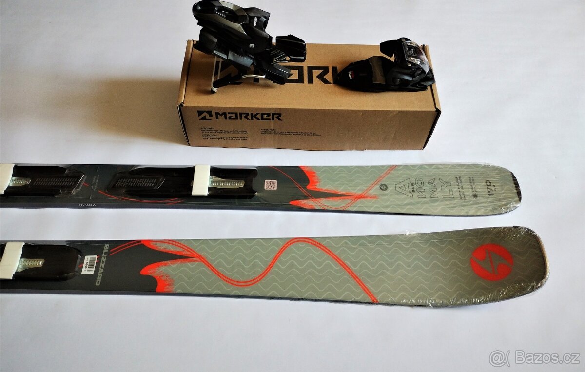 Blizzard Anomaly 84R + Marker TPC 10 DEMO, 24/25,170cm