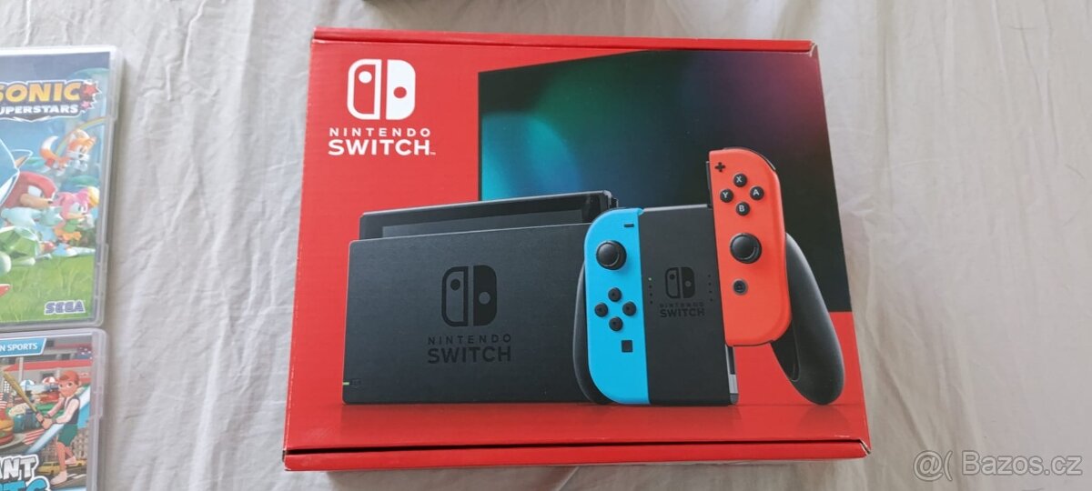 Nintendo switch v záruce