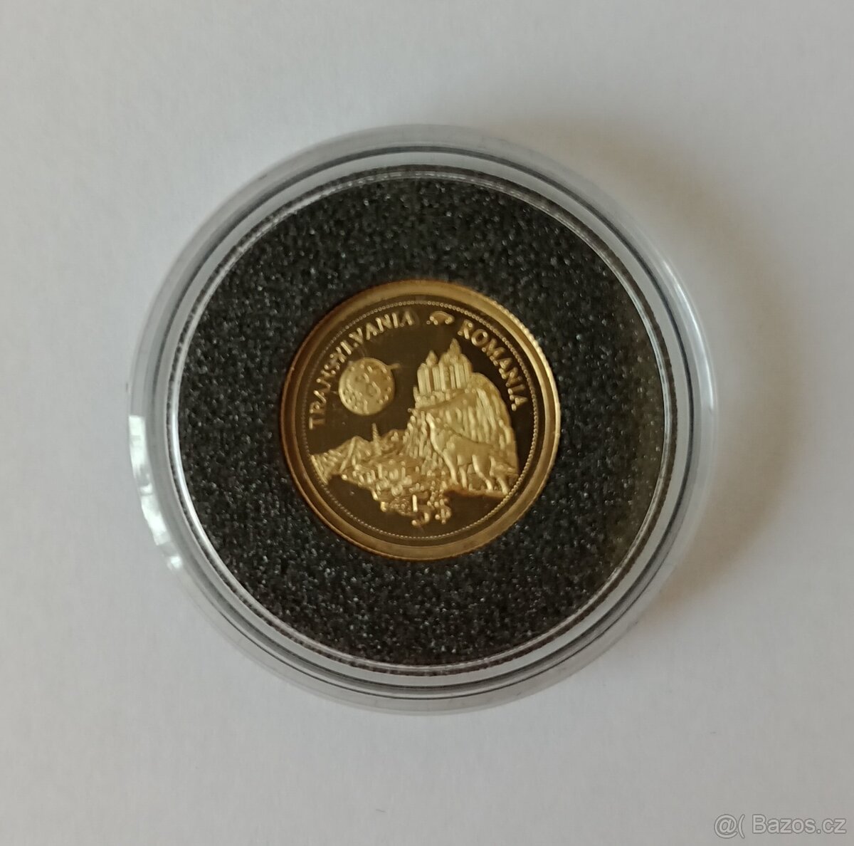 Zlatá investiční mince 1,25 g, AU 585 Transylvánie