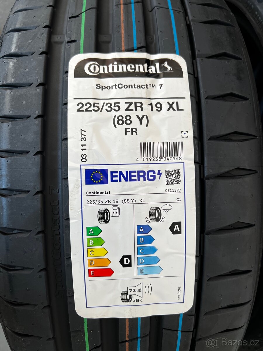 225 / 35 /19 Continental NOVÉ