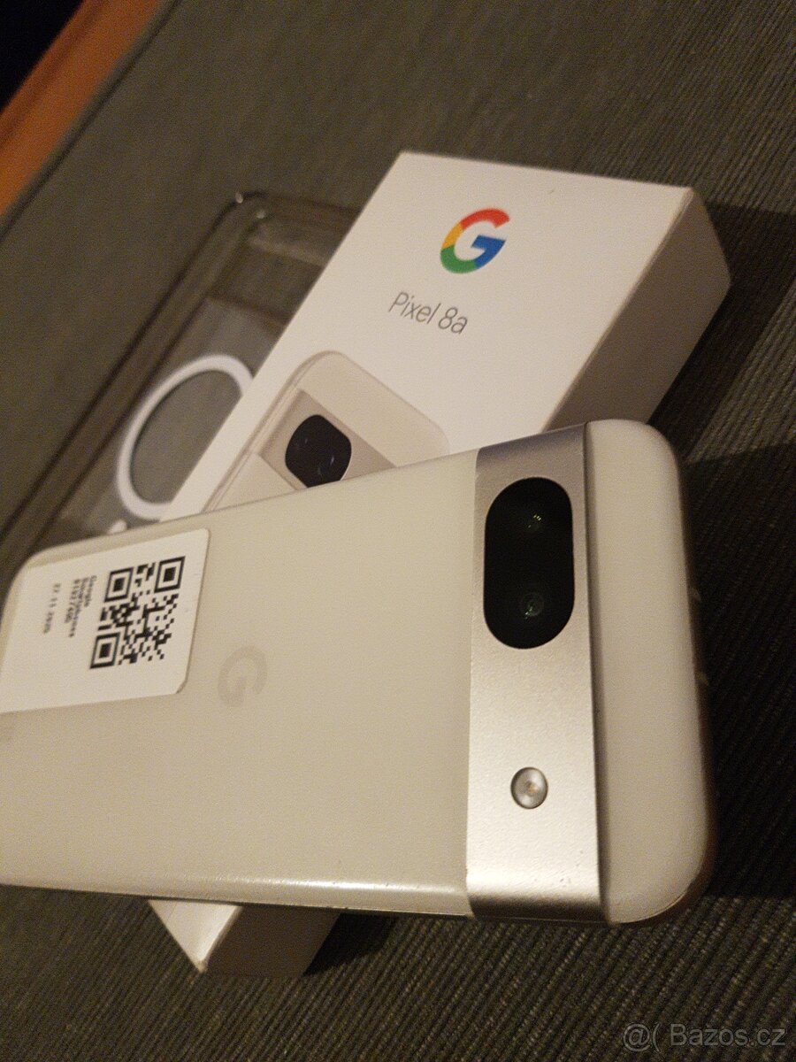 Google Pixel 8a 128GB porcelain + kryt