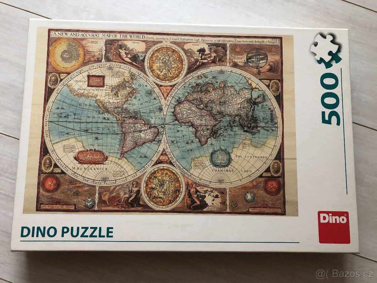 Puzzle 500 dílků pro věk 10+