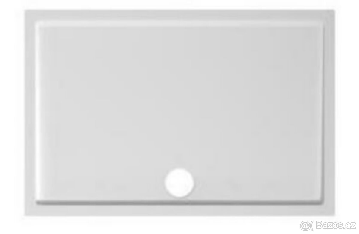 Sprchová vanička Sanotechnik - 120x80x3,5cm - nová