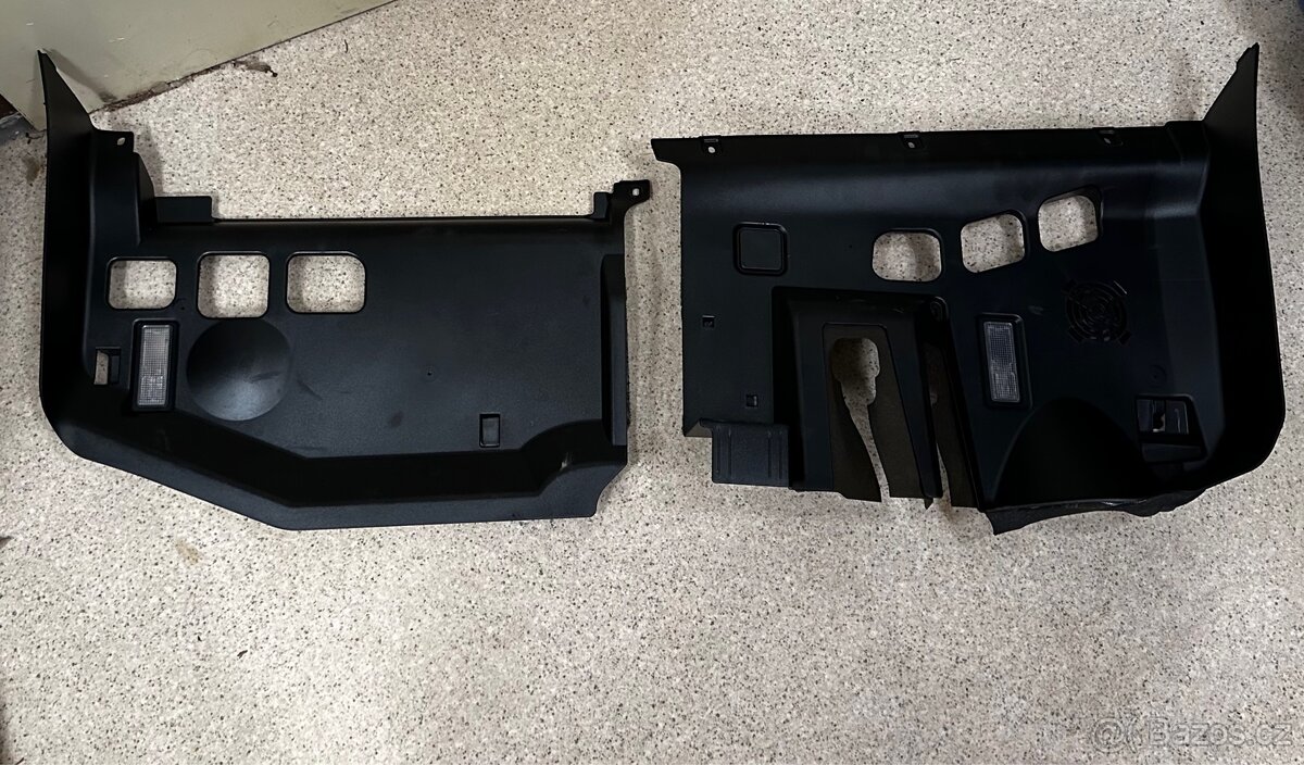 Kryty pod palubní desku BMW