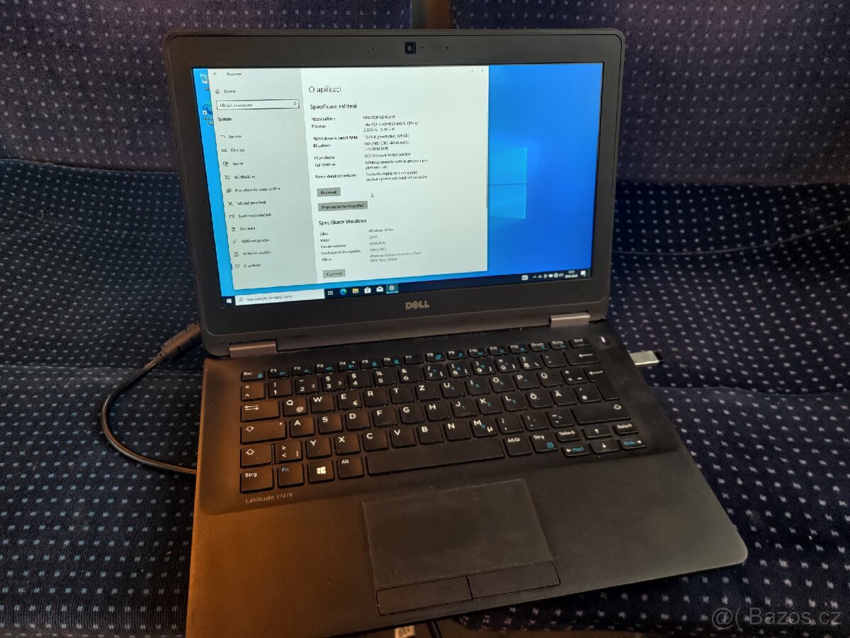 Notebook Dell Latitude e7270 + dokovací stanice