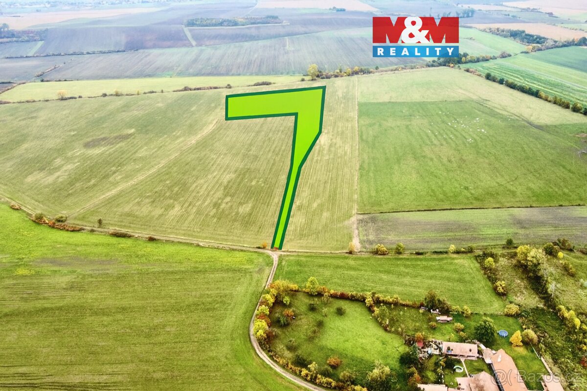 Prodej pole, 9779 m², Dolní Roveň - Komárov