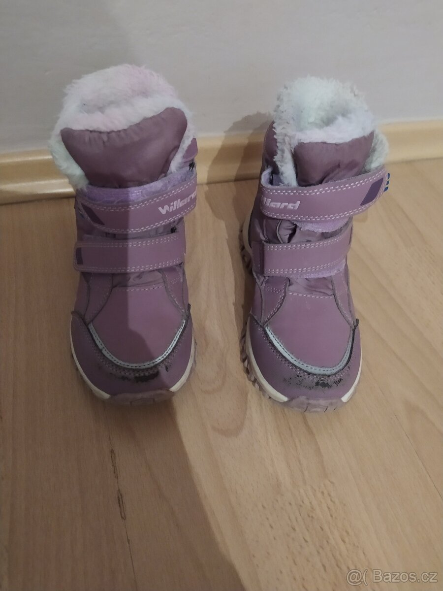 Dívčí zimní boty 28