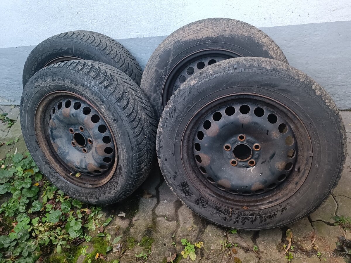 Zimní pneu/gumy/kola 215/60R 16