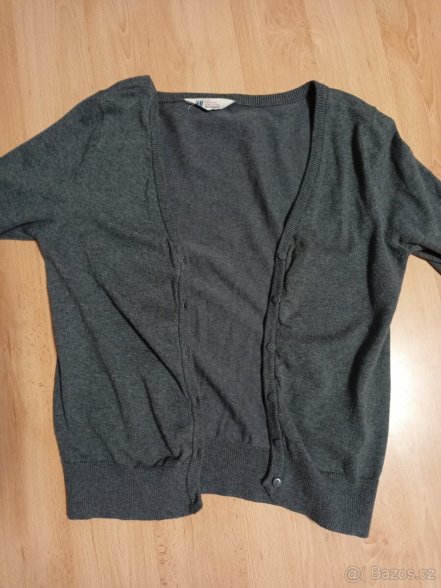 Dámský (dívčí) rozpínací svetr Zn. H&M, vel. 14let