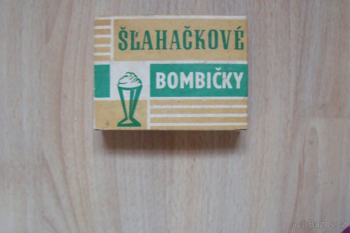 retro bombičky šlehačkové