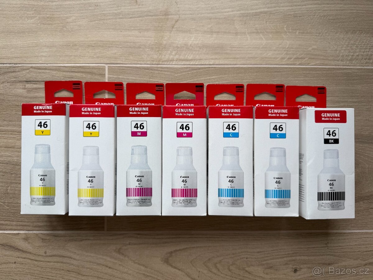 7x originální barva Canon (aktuální cena 4057 kč)