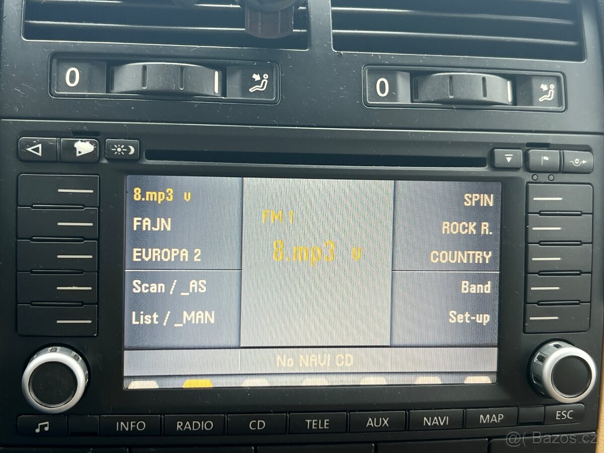 Autorádio Vw touarwg 7l NAVI AUX