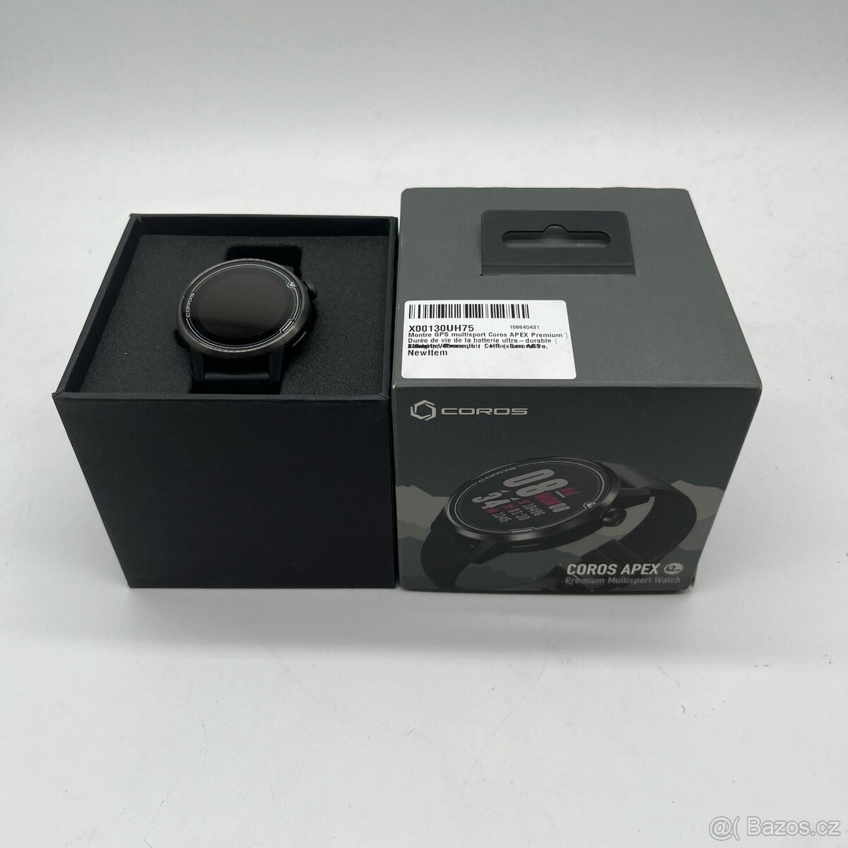Chytré hodinky Coros Apex Premium 42mm black