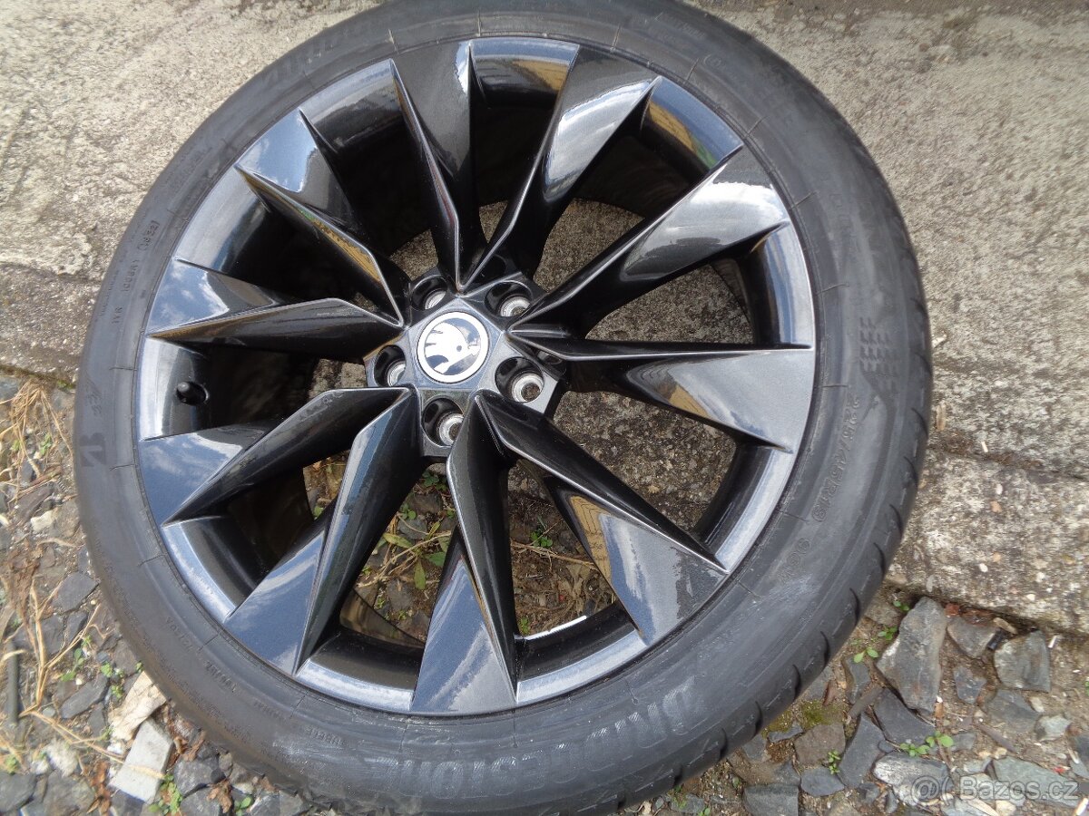 nové alu r19 origo škoda 5x112 CRYSTAL