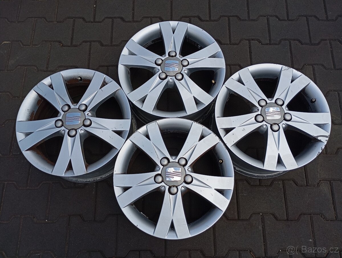 Originální alu kola Seat 5x112 r16