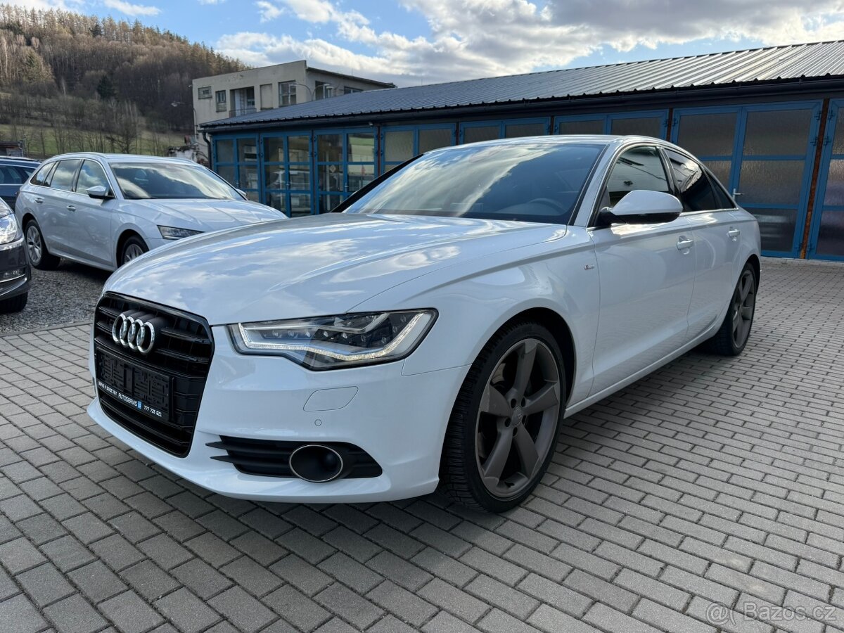 Audi A6 3.0 TDi QUATTRO S-LINE LED NAVI VZDUCH KAMERA 2013