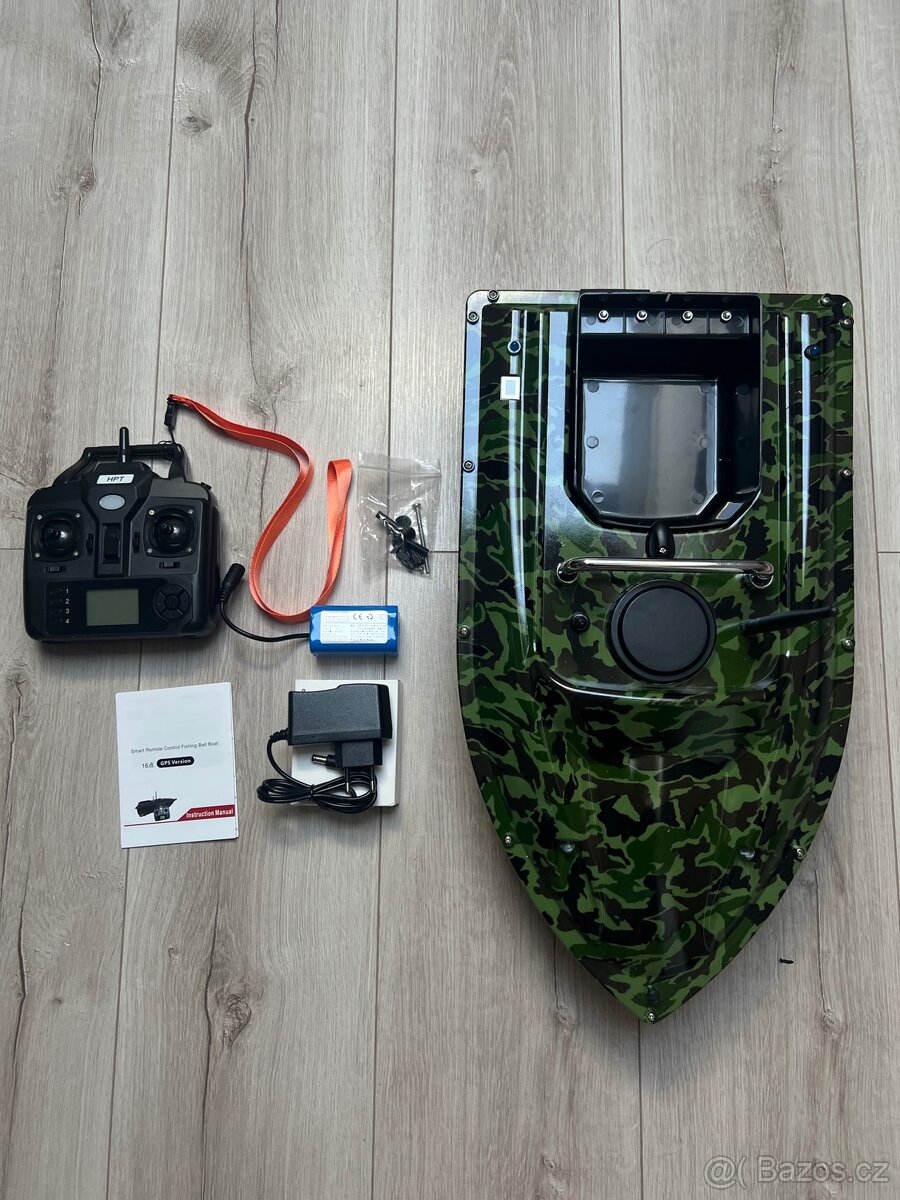 Zavážecí loďka na ryby s GPS (NOVÁ)