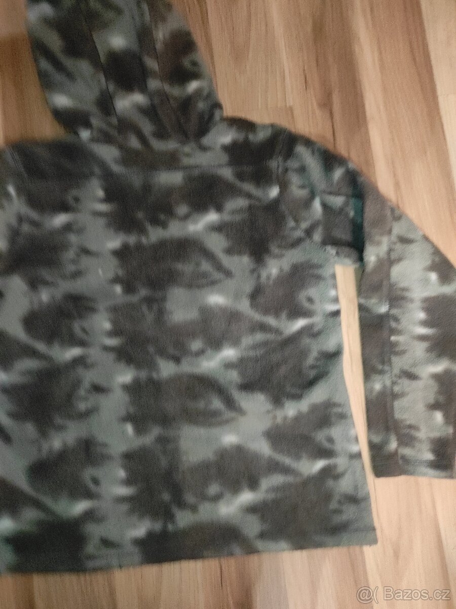 Dětská mikina maskáčový vzor