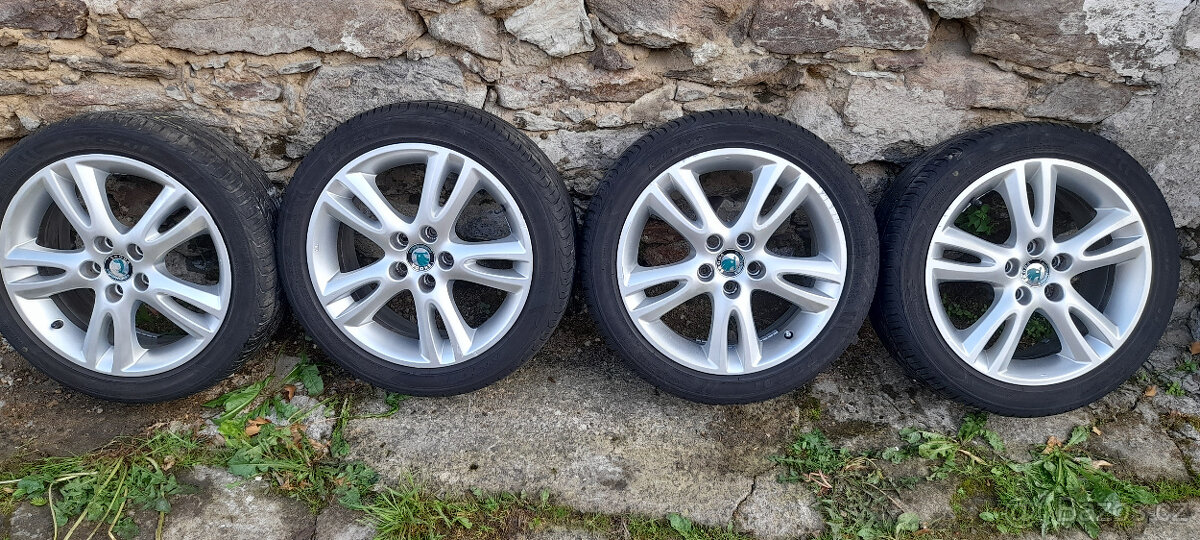 Alu kola Škoda 6,5Jx16 et43 5x100