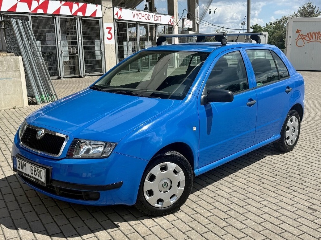 Škoda Fabia, 1.2i 47kw 6/2003 Klima Původ ČR, Platná STK