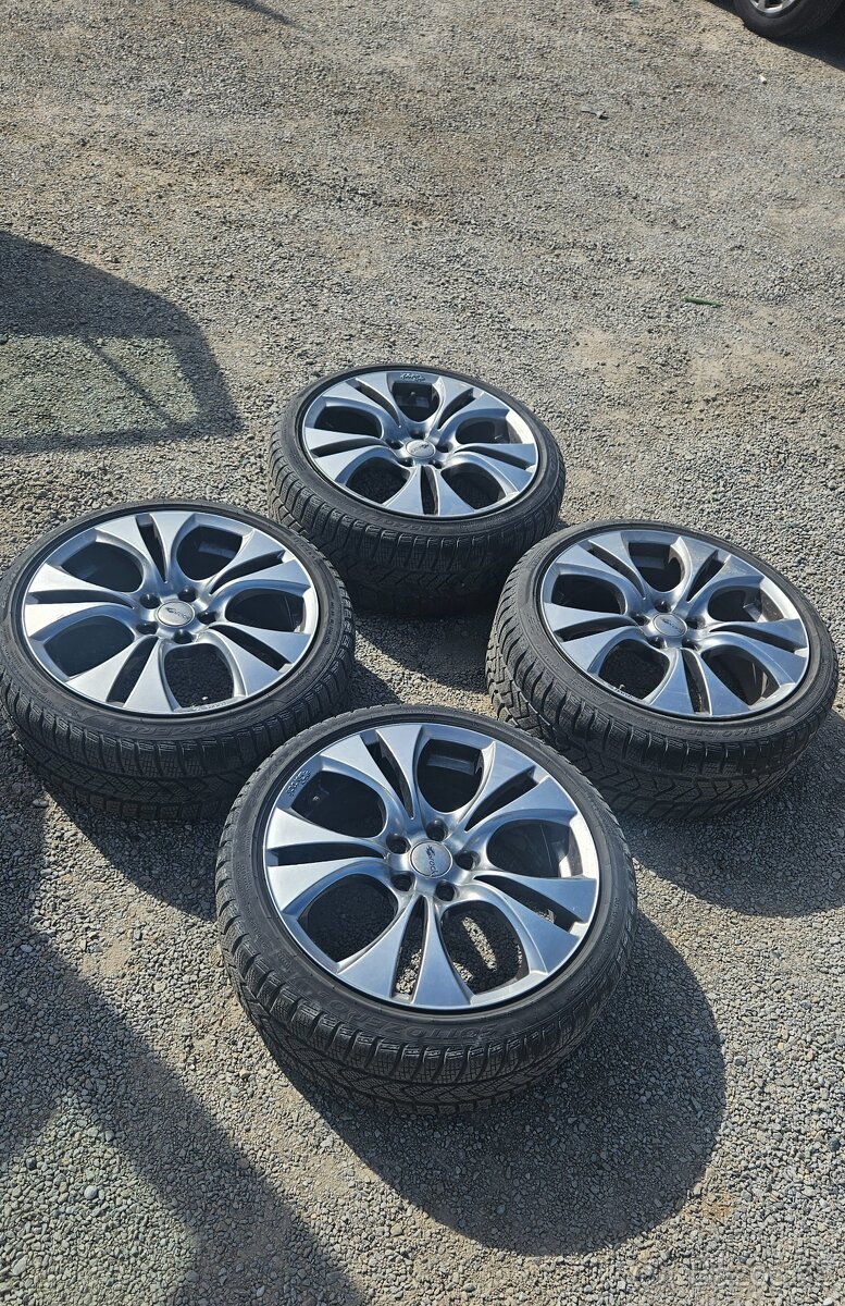 Alu disky Brock R18, 8j, 5x112, ET 50
