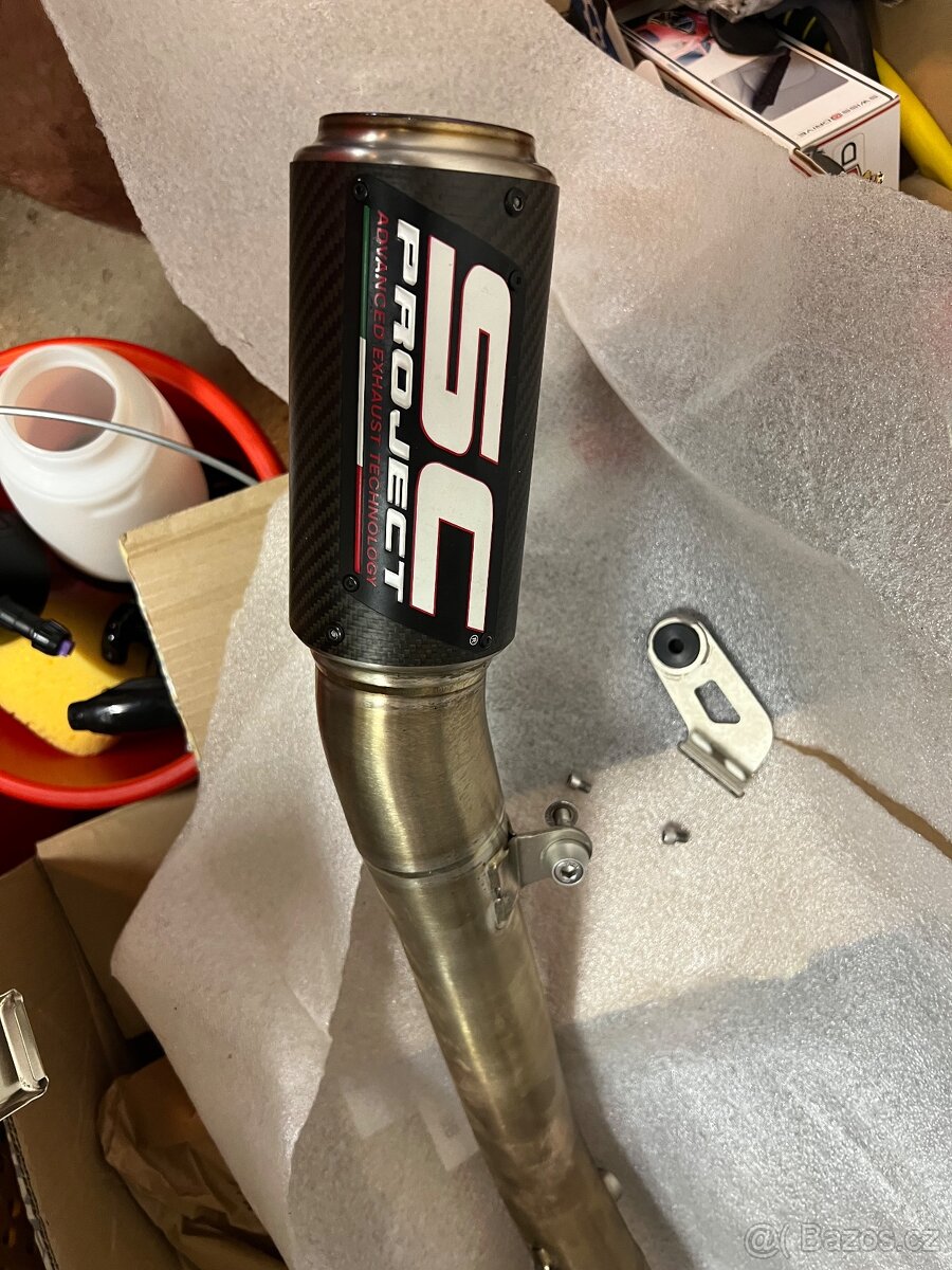 Vyfuk SC projekct - triumph street triple 765 rs