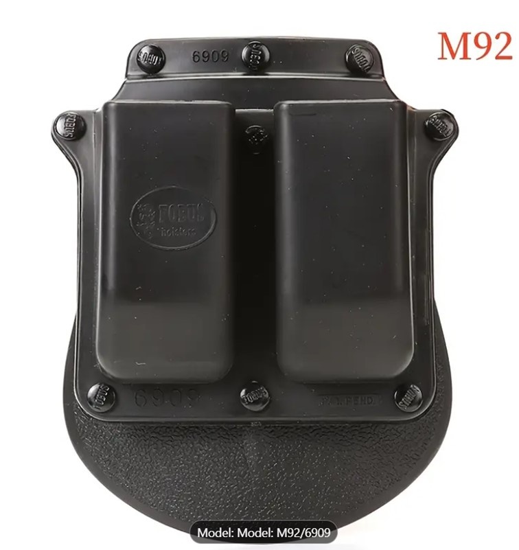 Nové pouzdro pro 2 dvouřadé zásobníky M92 - NE GLOCK