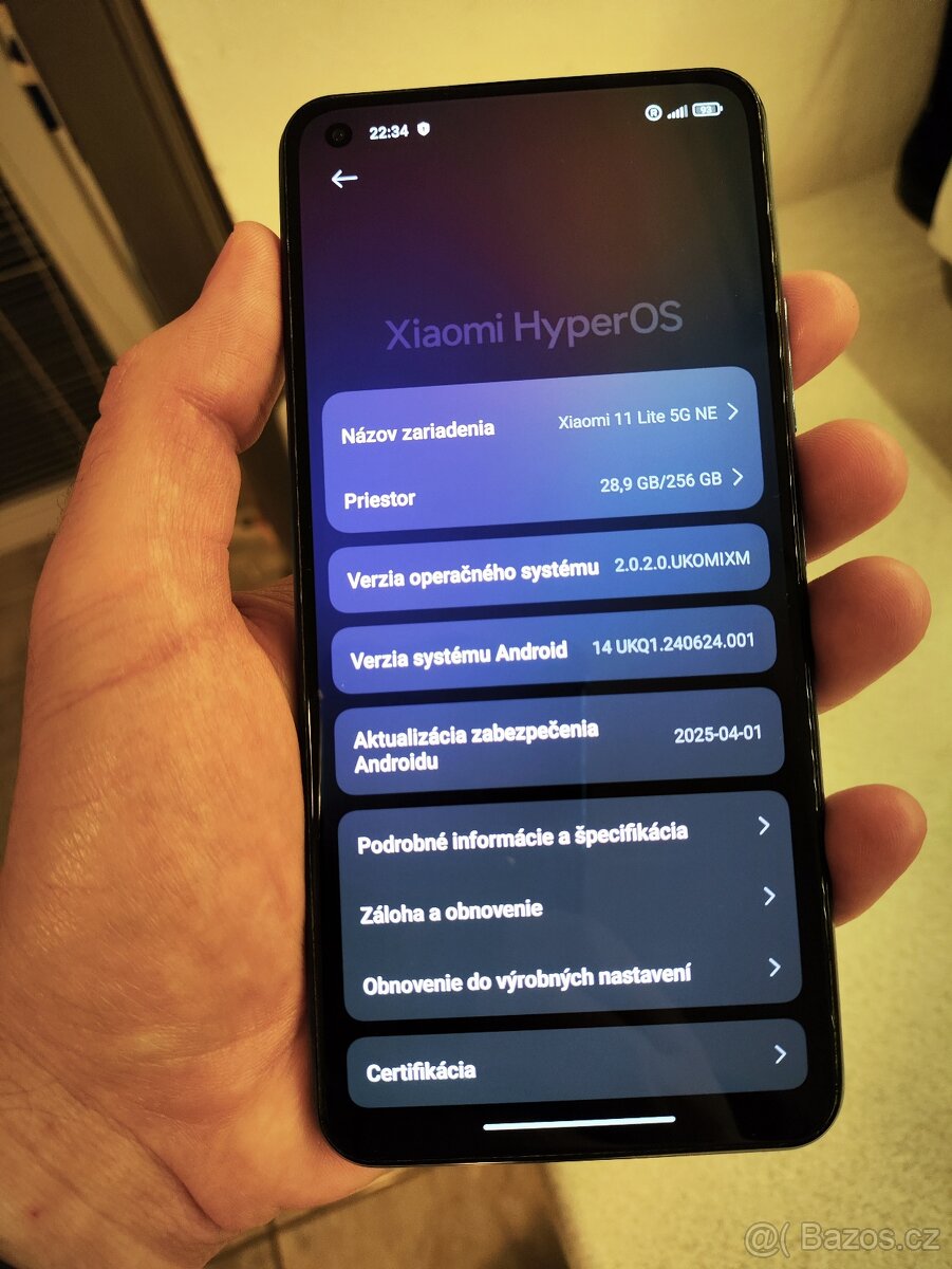 Xiaomi Mi 11 Lite 5G NE 8GB + 256GB TOP STAV + 512GB