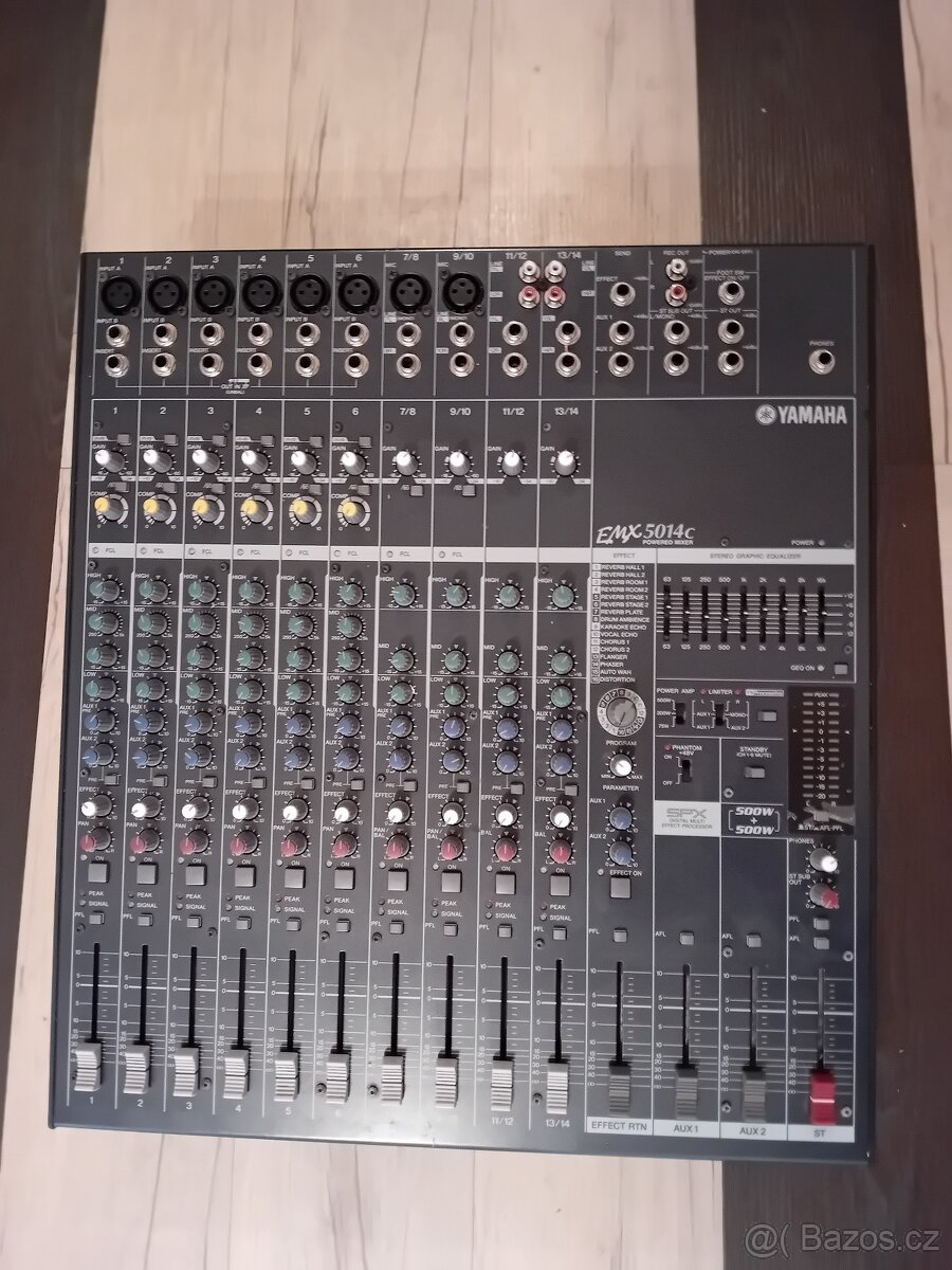 Prodám powermix YAMAHA 5014c včetně přepravního case