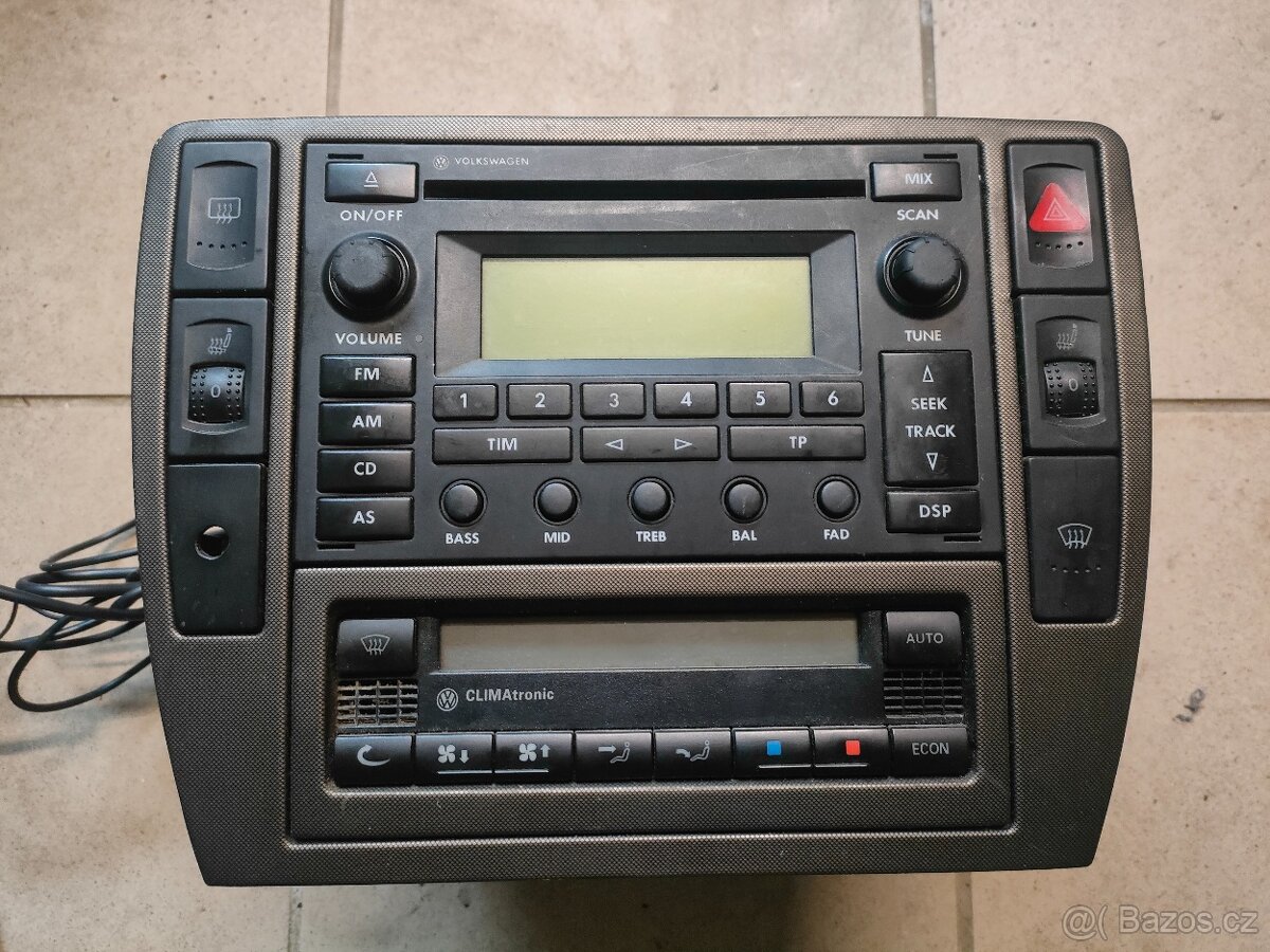 Rádio Delta6, VW Passat B5.5 2004