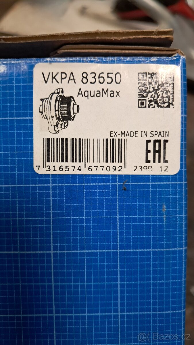 Vodní pumpa SKF VKPA 83650