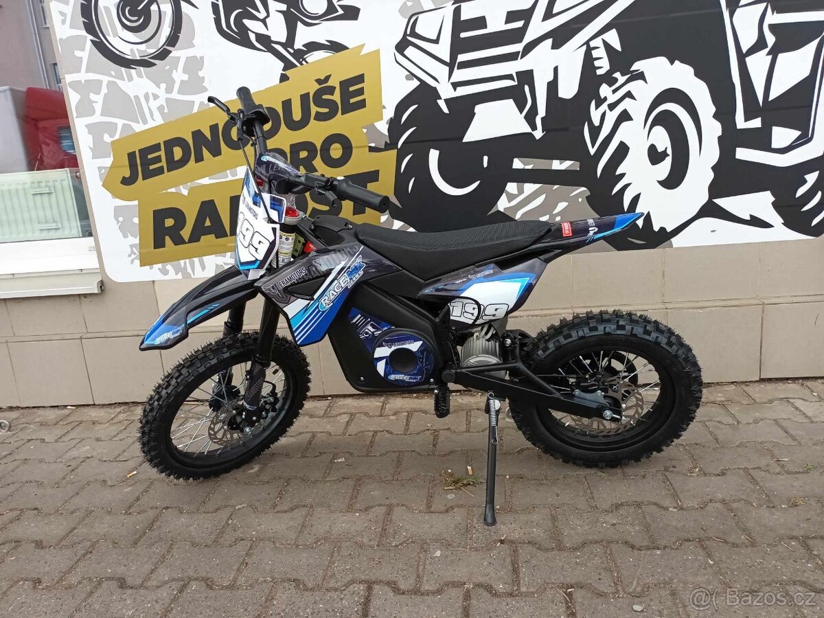 Pitbike Leramotors Rocket 1600W 14x12 modrá