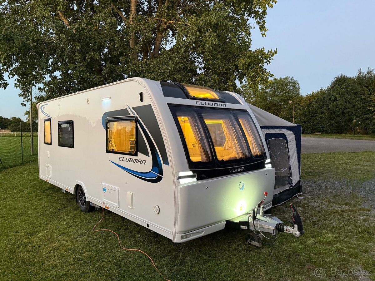 Luxusní karavan LUNAR CLUBMAN ES, 2018, 1500 kg
