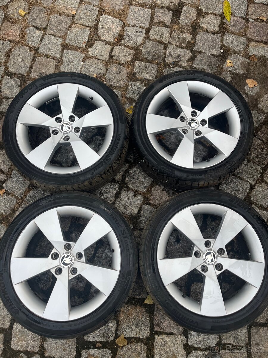 Originál alu kola Škoda Denom R17