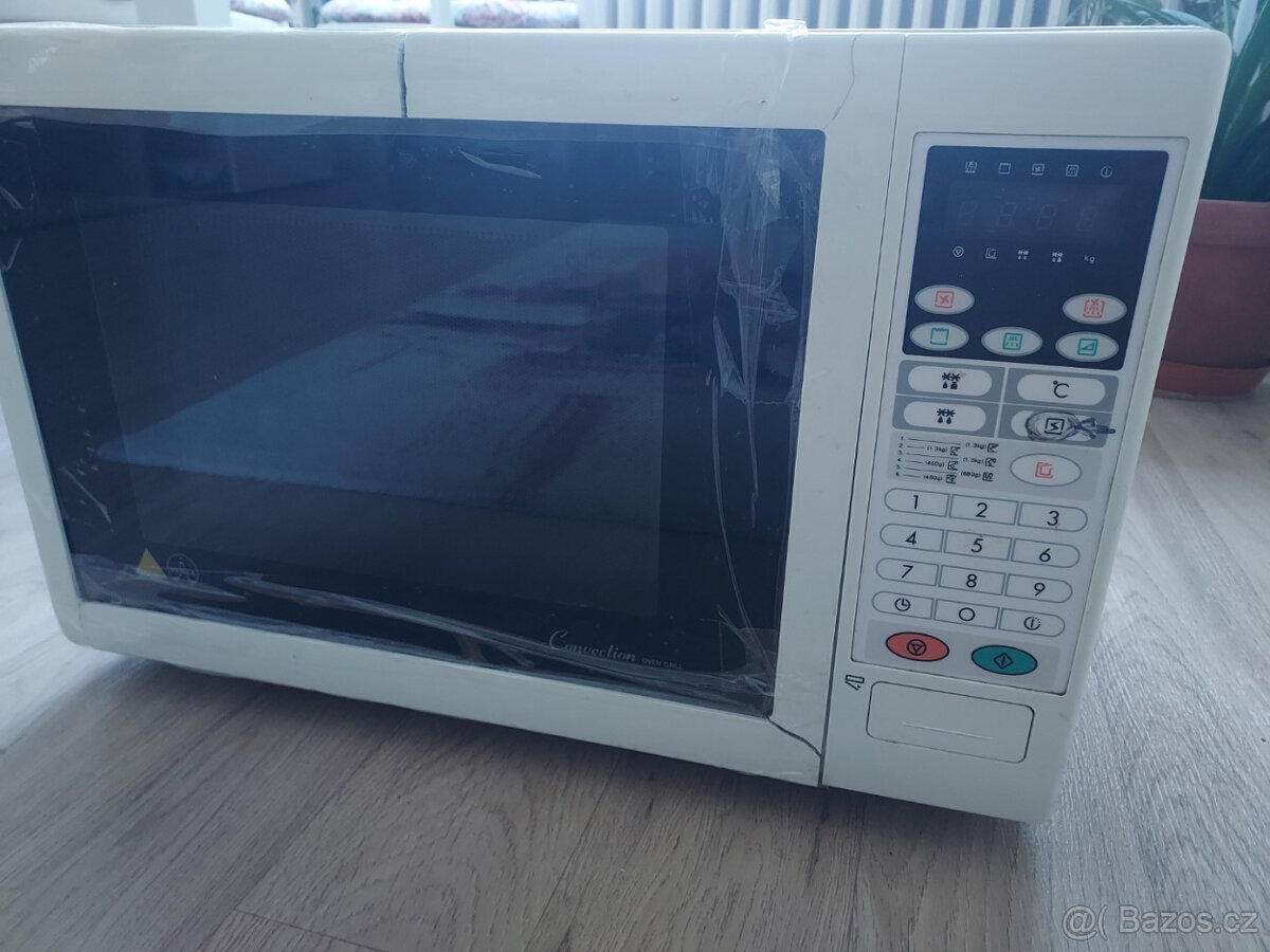 Mikrovlnka LCE-961C s grilem a horkým vzduchem