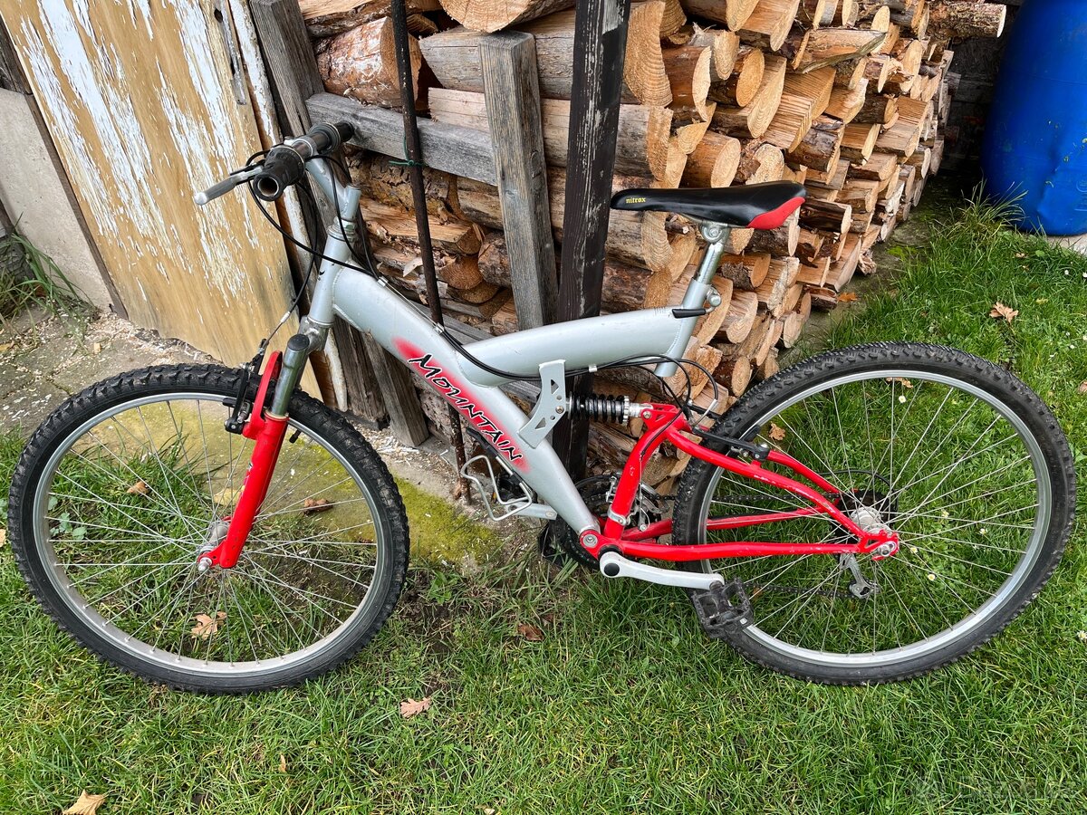 Celoodpružené horské kolo dětské