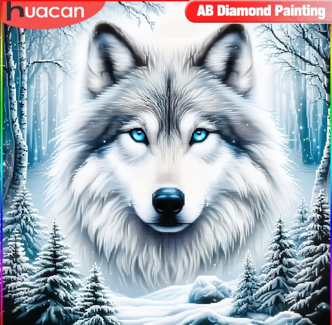 Diamantové malování - hranaté kamínky