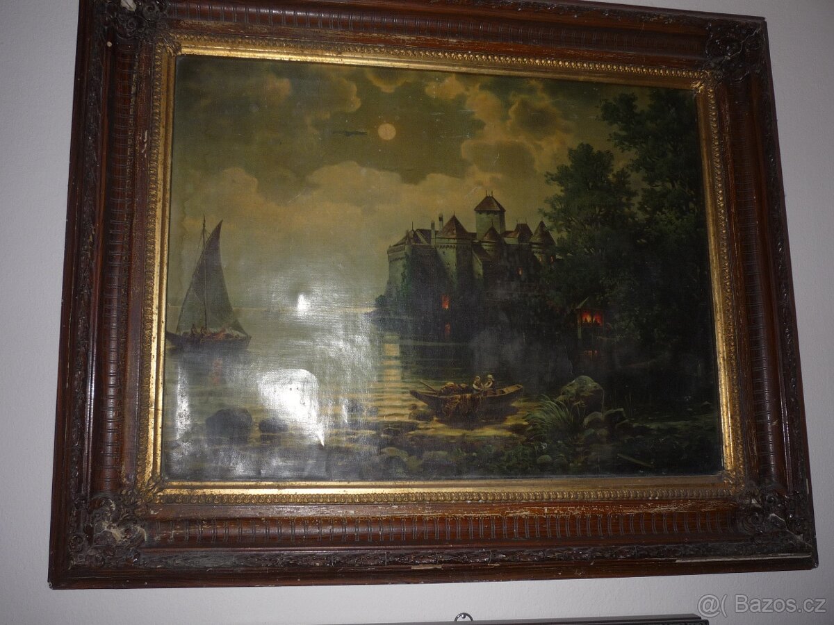 Sítotisk starý obraz