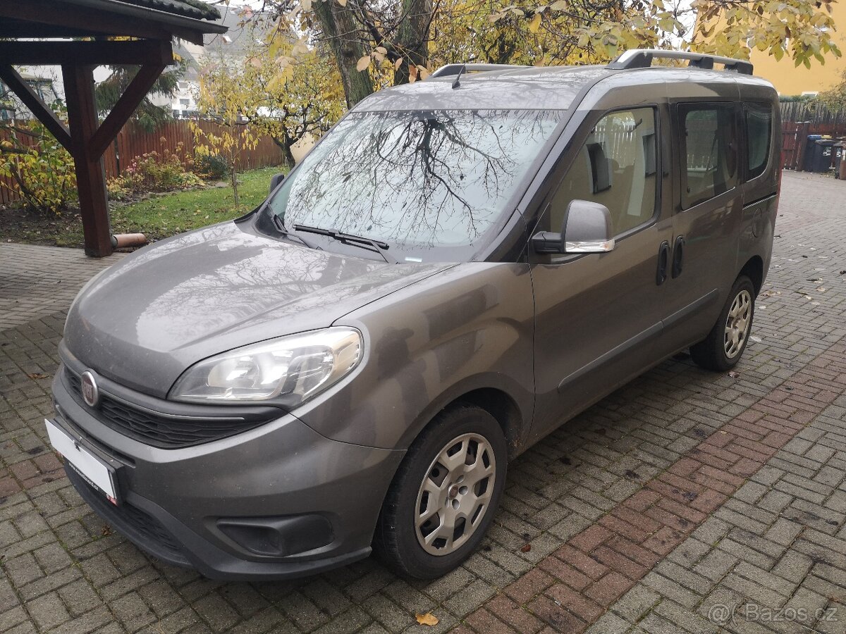 FIAT DOBLO R.V.2016 DIESEL 1.MAJITEL/ČR/5.MÍST/5DVEŘÍ